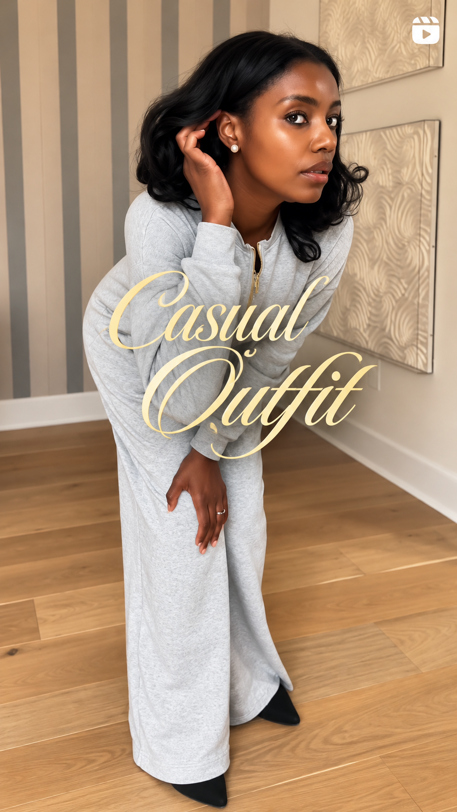 Nana casual outfit styling reel